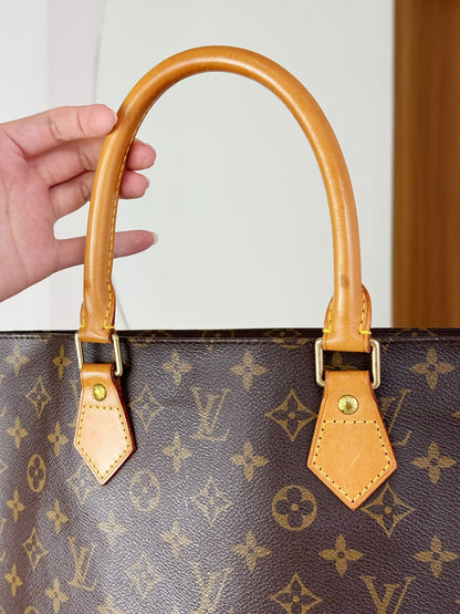 Louis Vuitton Vintage Sac Plat Handbag Tote Crossbody Bag
