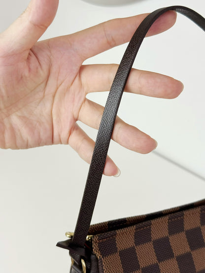 Louis Vuitton Vintage Damier Trousse Pochette Shoulder Crossbody Bag