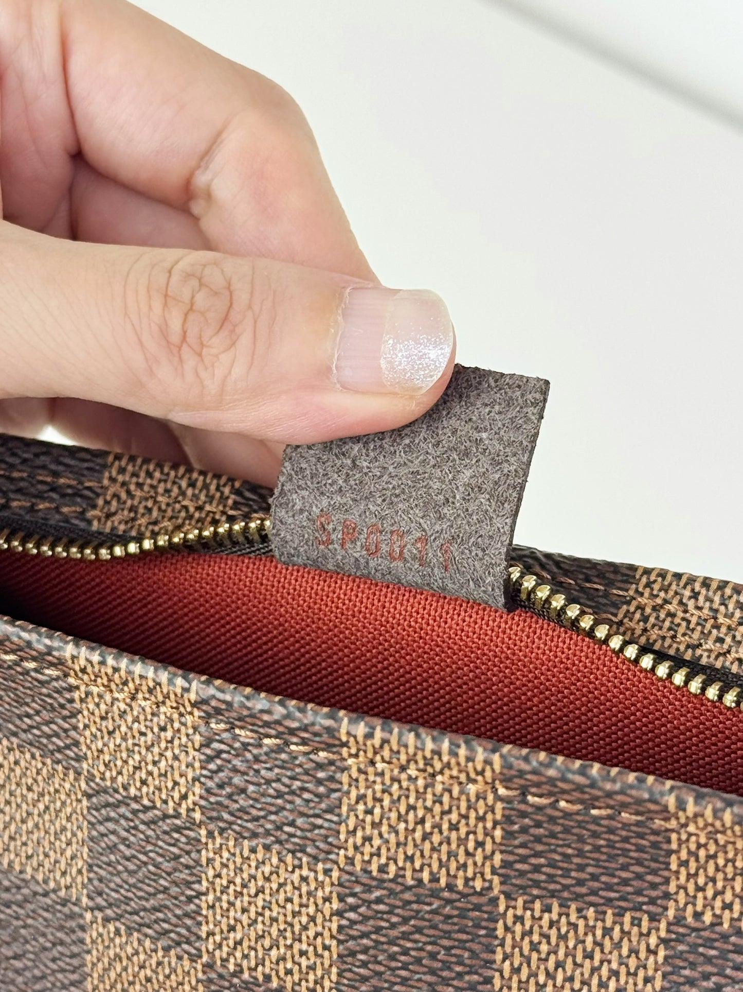 Louis Vuitton Vintage Damier Trousse Pochette Shoulder Crossbody Bag