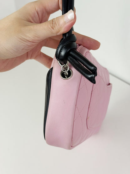 Chanel Vintage Pink Cambon Shoulder Bag