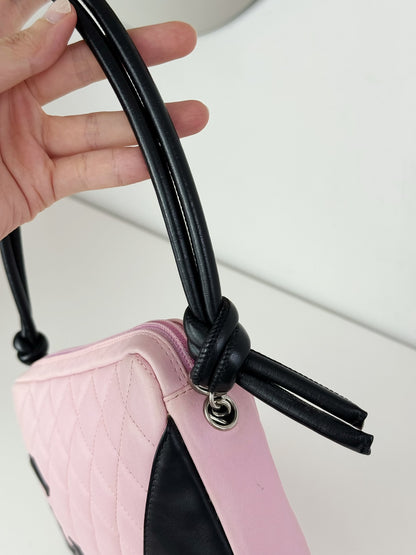 Chanel Vintage Pink Cambon Shoulder Bag