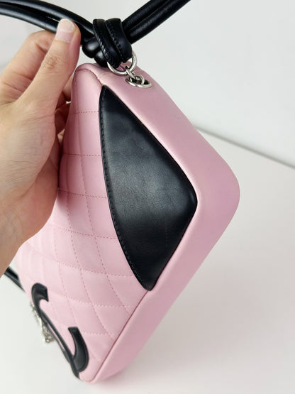 Chanel Vintage Pink Cambon Shoulder Bag
