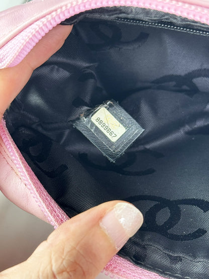 Chanel Vintage Pink Cambon Shoulder Bag