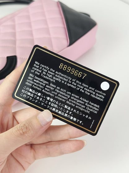 Chanel Vintage Pink Cambon Shoulder Bag