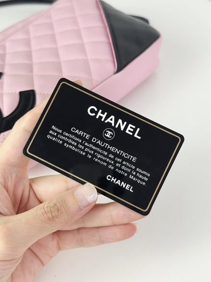 Chanel Vintage Pink Cambon Shoulder Bag