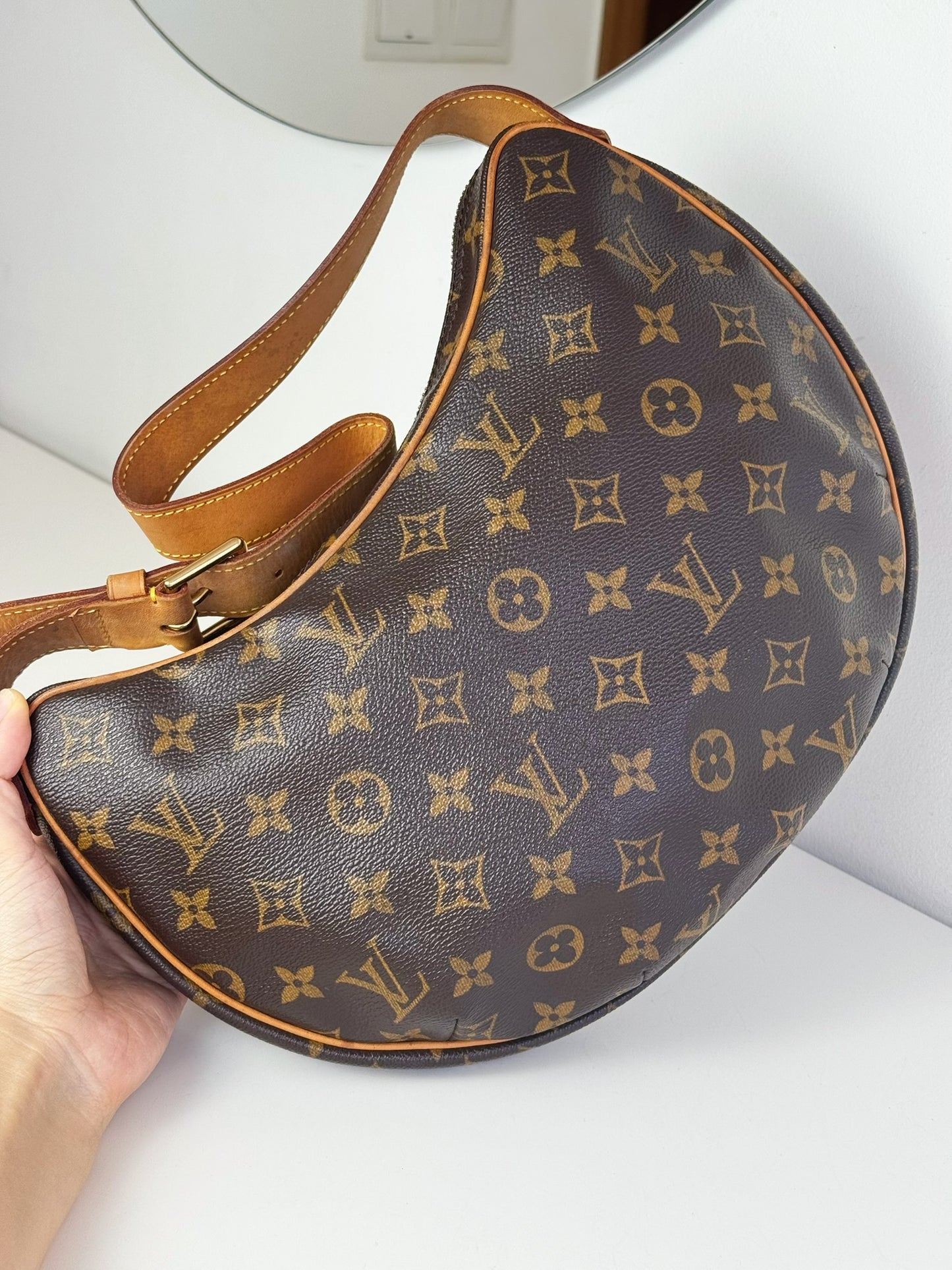 Louis Vuitton Vintage Croissant MM Shoulder Bag