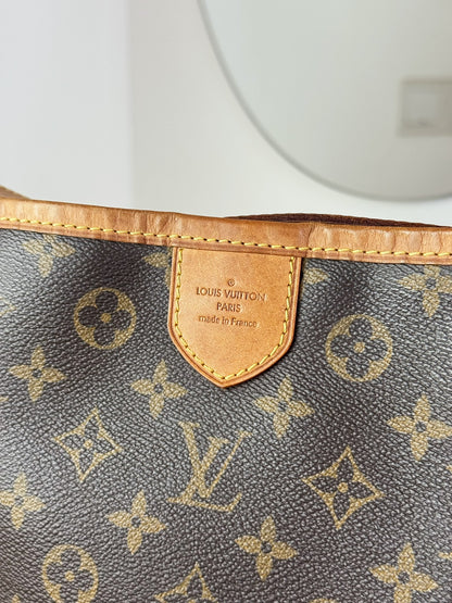Louis Vuitton Vintage Delightful MM Tote Crossbody Bag