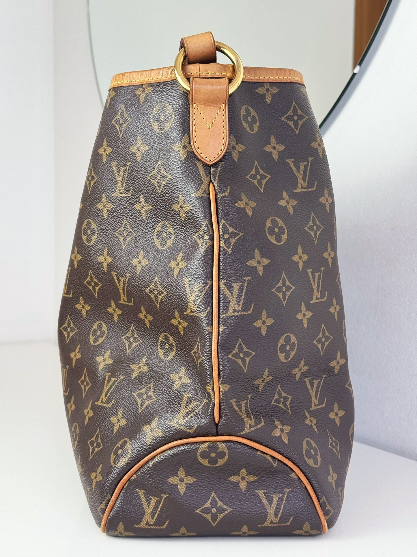 Louis Vuitton Vintage Delightful MM Tote Crossbody Bag
