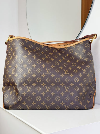 Louis Vuitton Vintage Delightful MM Tote Crossbody Bag