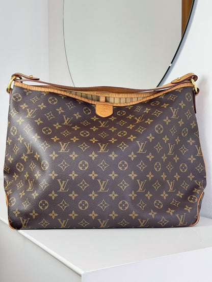 Louis Vuitton Vintage Delightful MM Tote Crossbody Bag