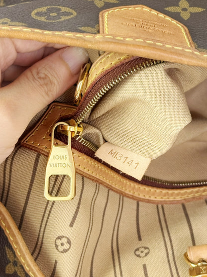 Louis Vuitton Vintage Delightful MM Tote Crossbody Bag