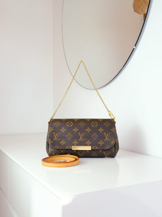 Louis Vuitton Vintage Favorite PM Shoulder Crossbody Bag
