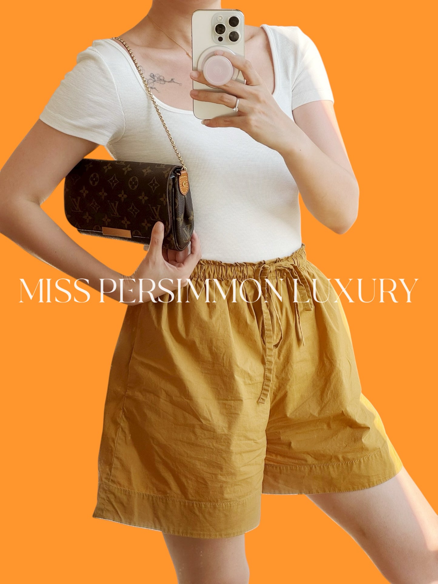 Louis Vuitton Vintage Favorite PM Shoulder Crossbody Bag