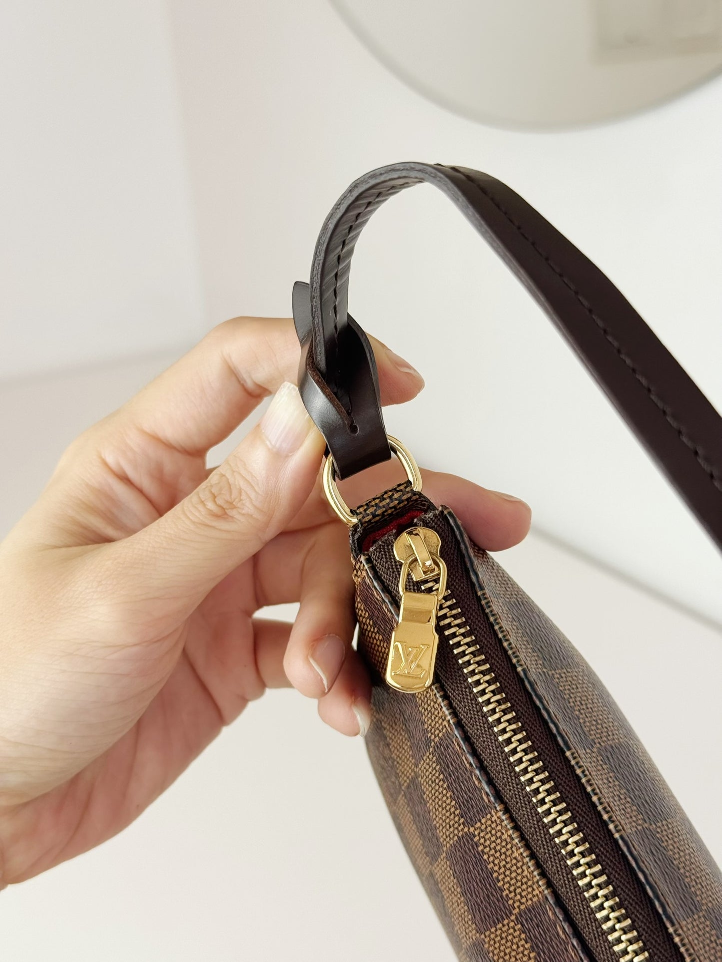 Louis Vuitton Damier Pochette Accessoires Shoulder Crossbody Bag