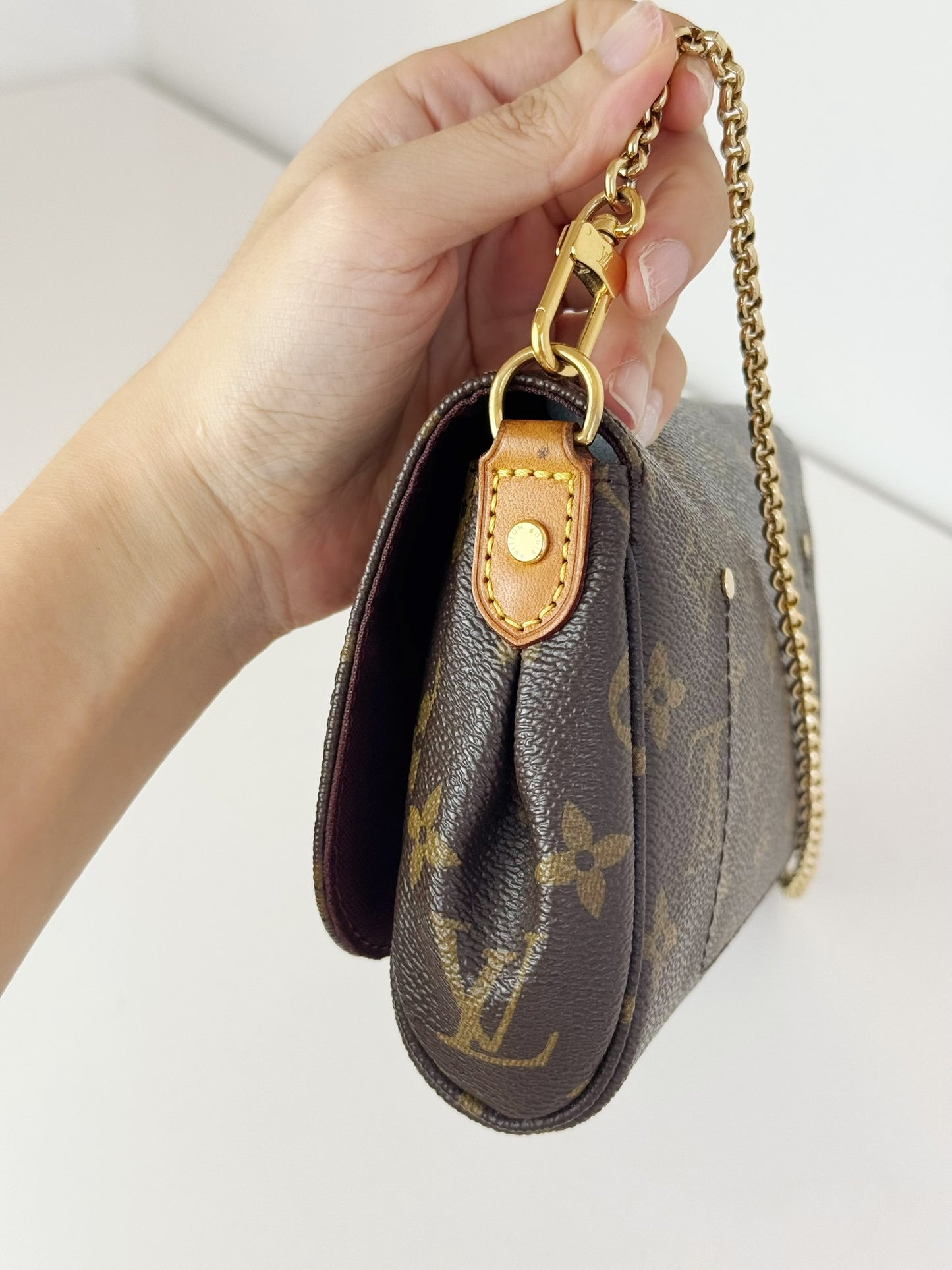 Louis Vuitton Vintage Favorite PM Shoulder Crossbody Bag