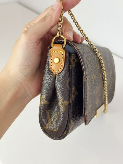 Louis Vuitton Vintage Favorite PM Shoulder Crossbody Bag