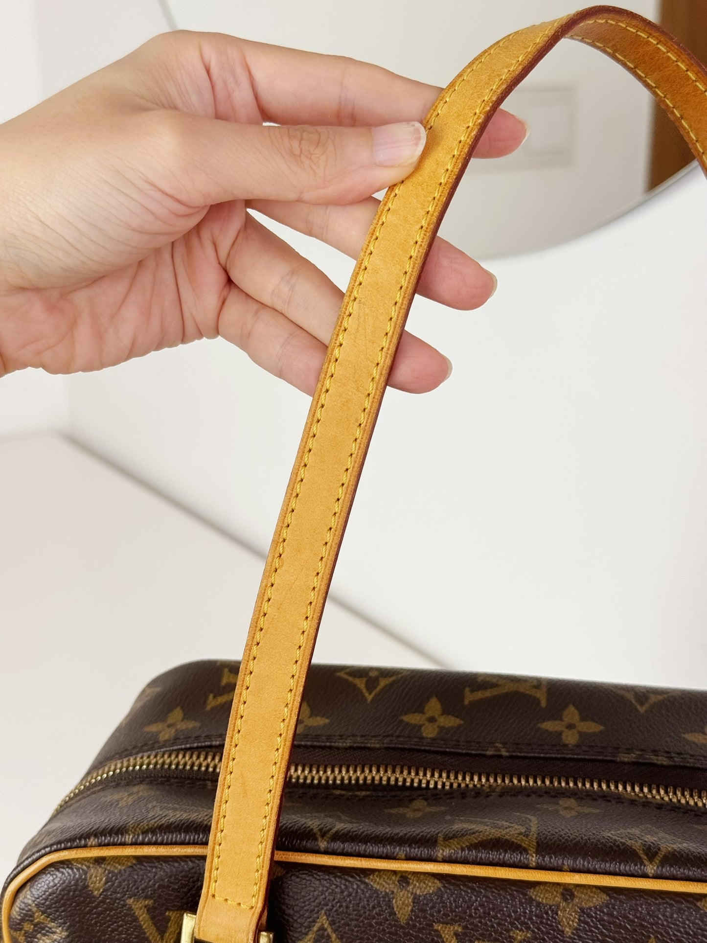 Louis Vuitton Vintage Cite MM Shoulder Bag