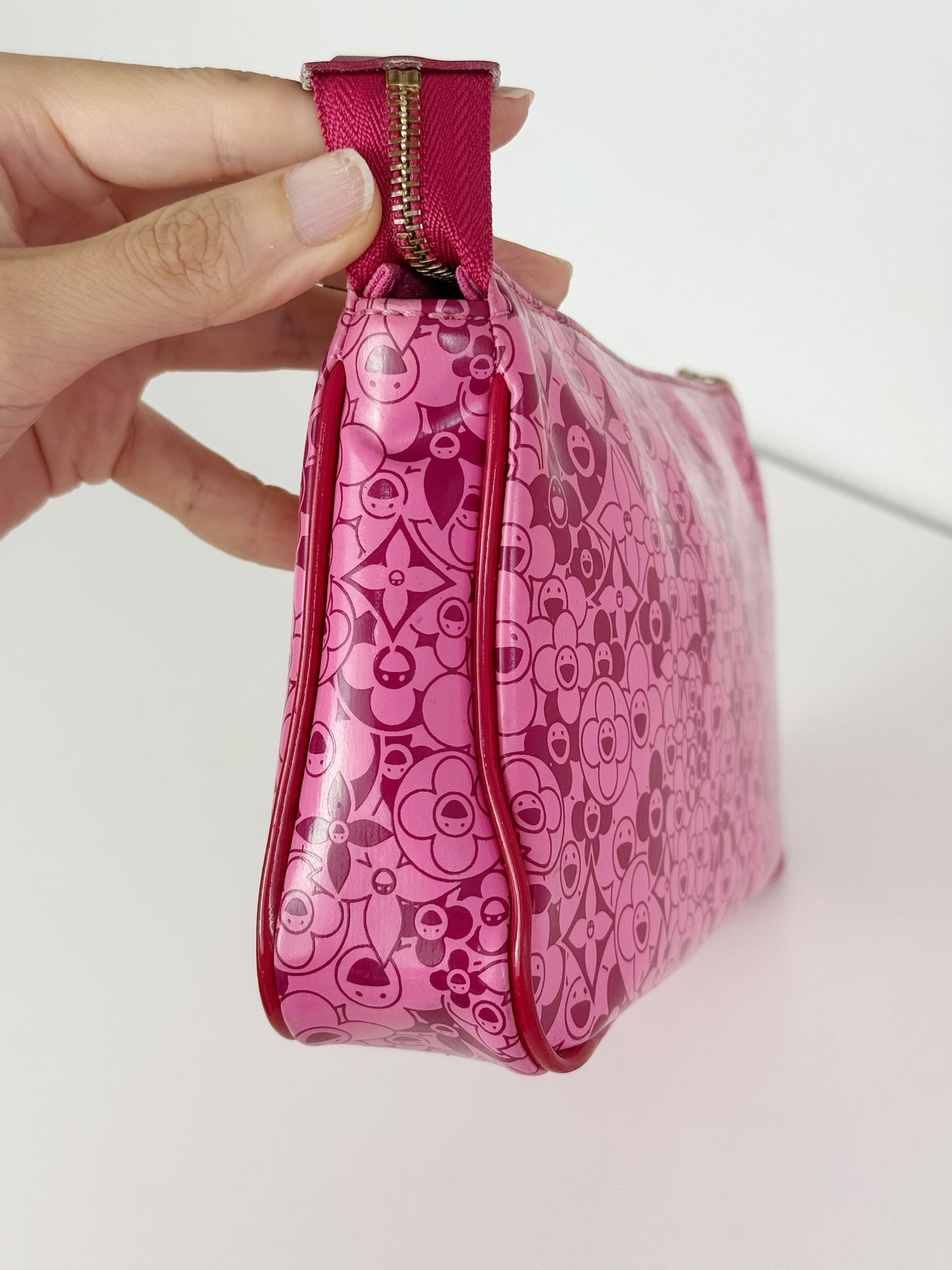 Louis Vuitton Takashi Murakami Cosmic Blossom Pochette Accessoires Shoulder Crossbody Bag