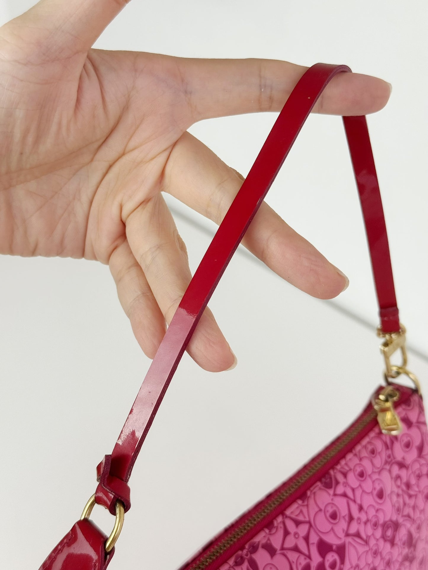 Louis Vuitton Takashi Murakami Cosmic Blossom Pochette Accessoires Shoulder Crossbody Bag