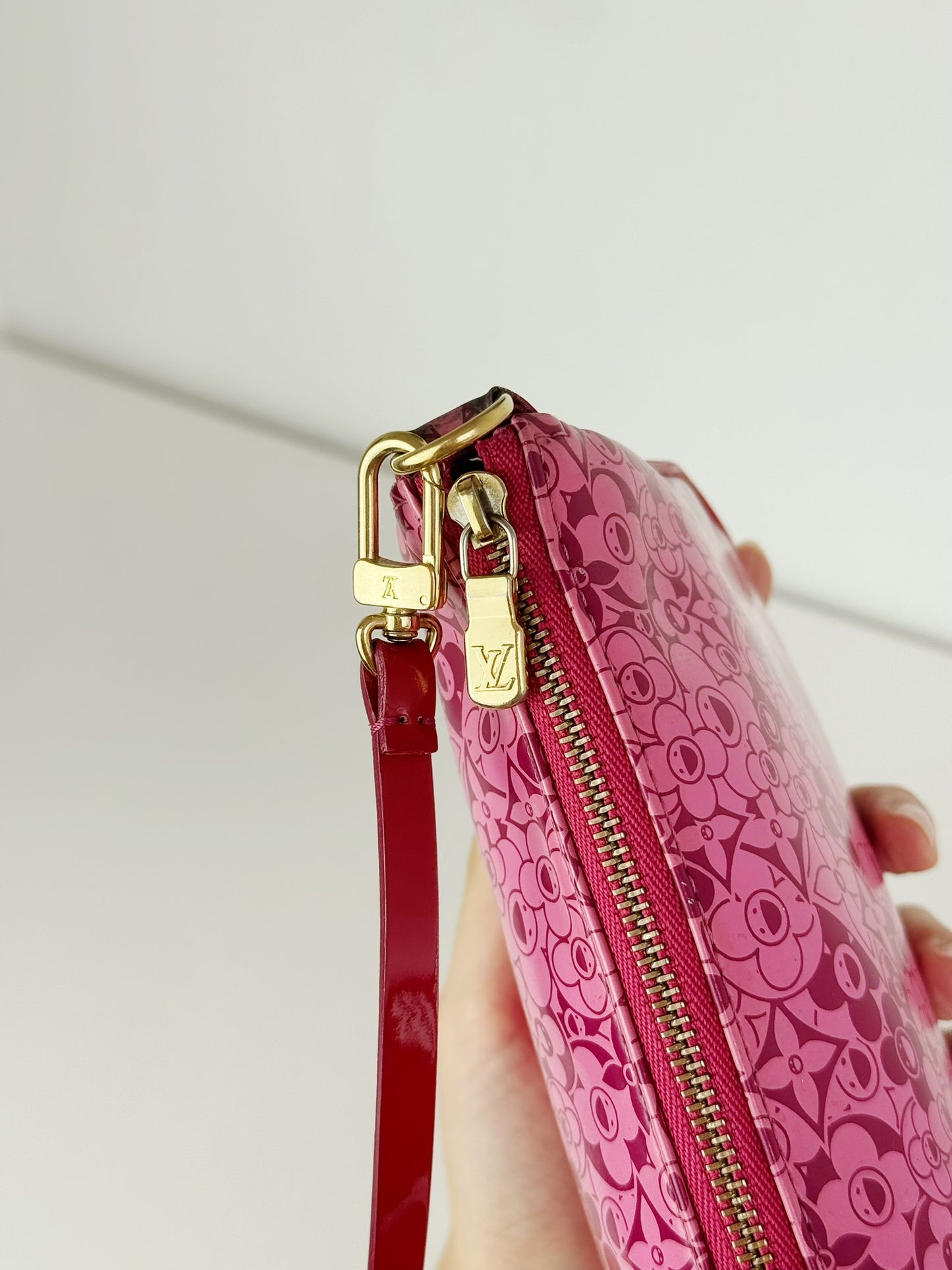 Louis Vuitton Takashi Murakami Cosmic Blossom Pochette Accessoires Shoulder Crossbody Bag