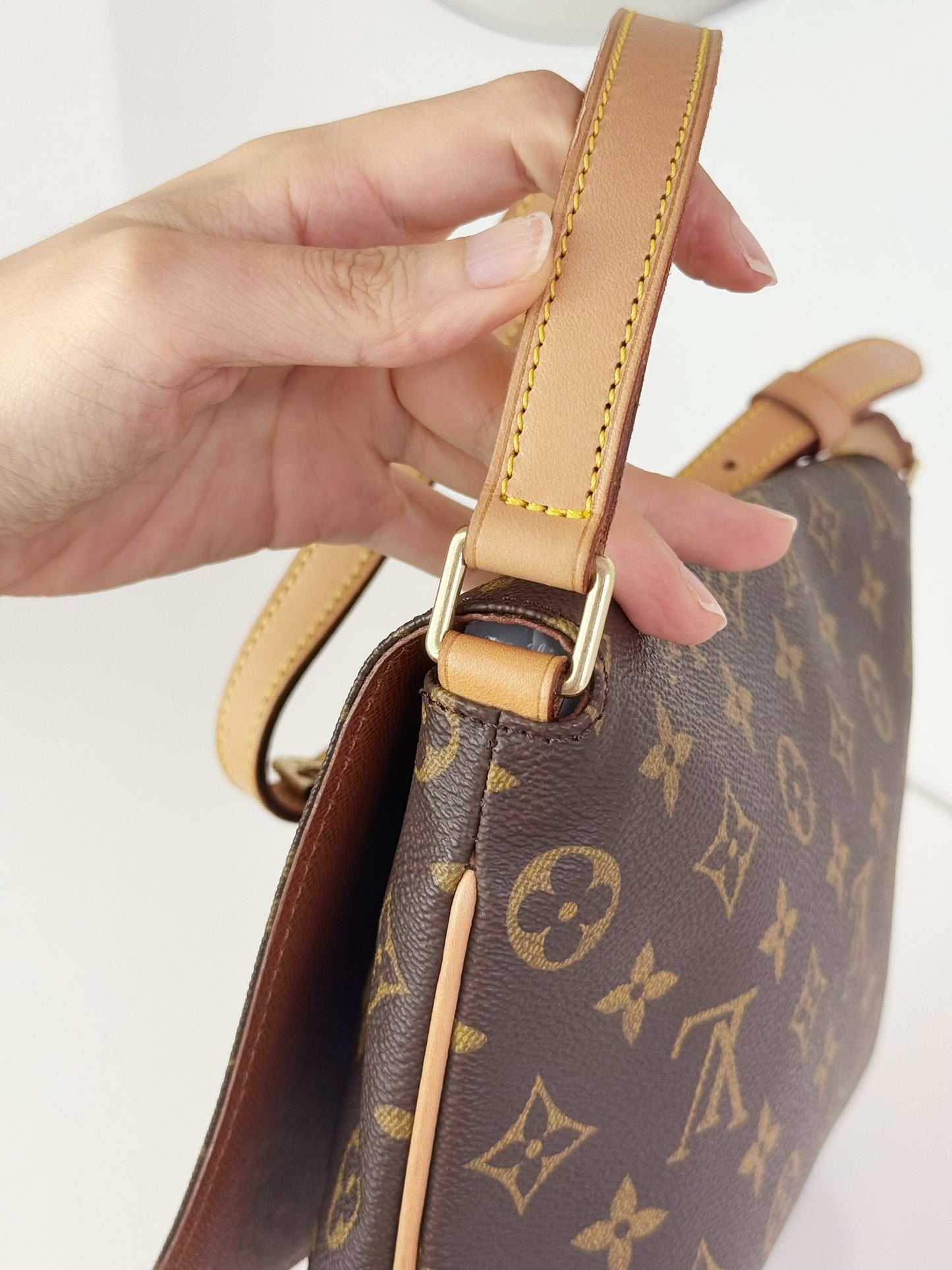 Louis Vuitton Vintage Musette Tango Shoulder Crossbody Bag