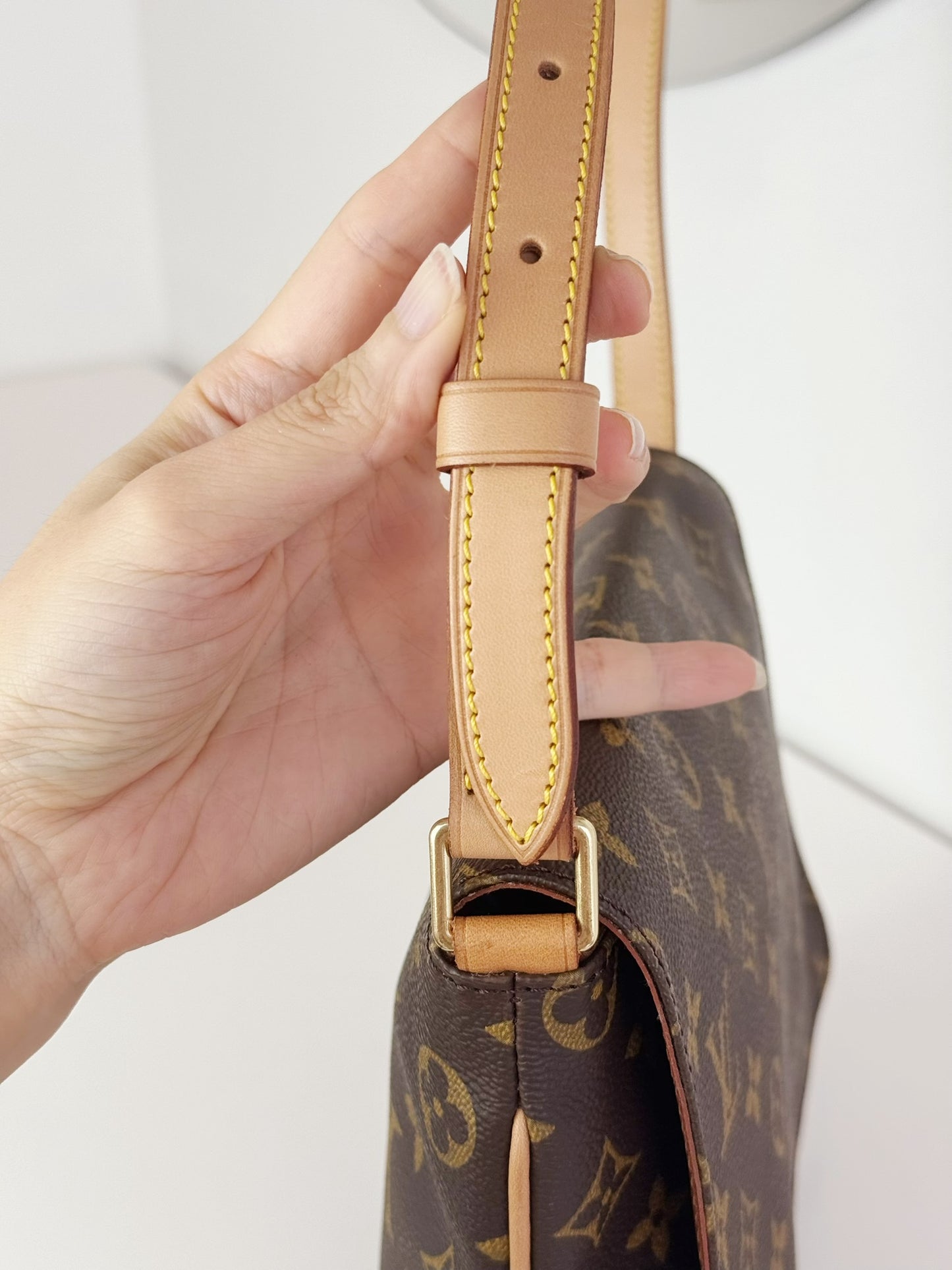 Louis Vuitton Vintage Musette Tango Shoulder Crossbody Bag