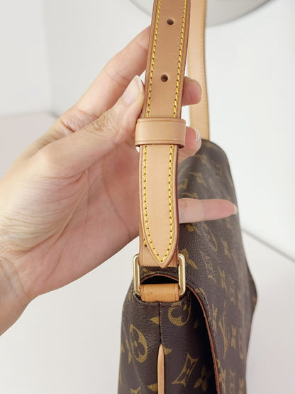 Louis Vuitton Vintage Musette Tango Shoulder Crossbody Bag