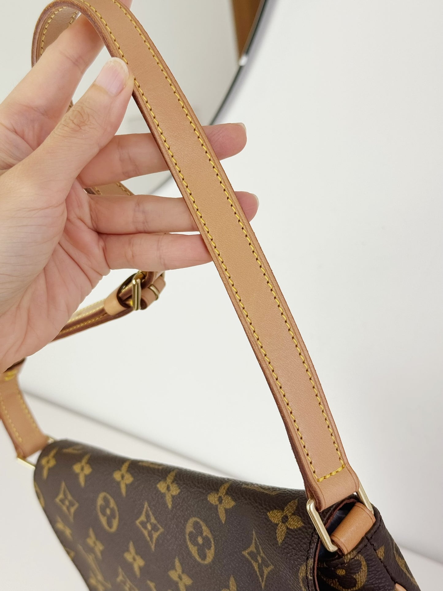 Louis Vuitton Vintage Musette Tango Shoulder Crossbody Bag
