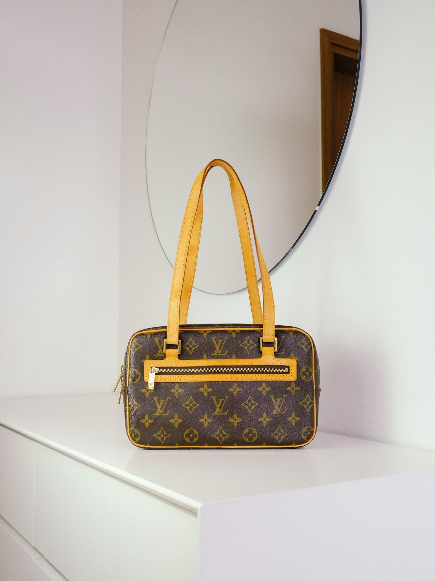 Louis Vuitton Vintage Cite MM Shoulder Bag