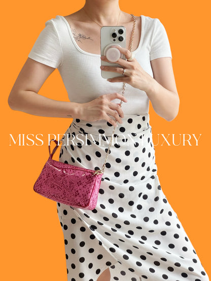 Louis Vuitton Takashi Murakami Cosmic Blossom Pochette Accessoires Shoulder Crossbody Bag