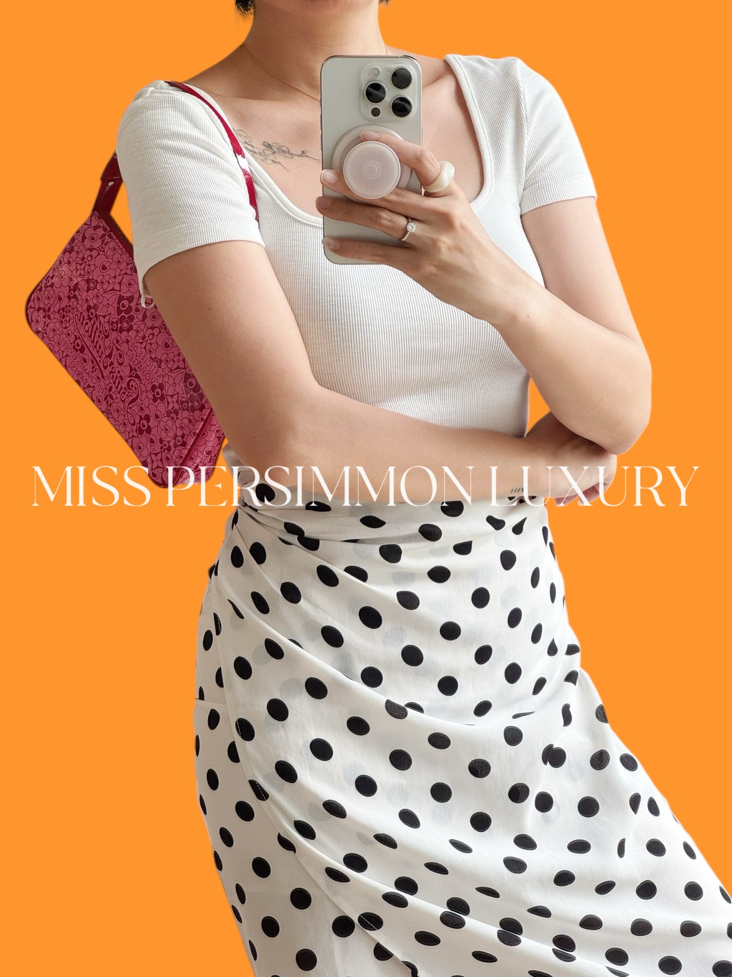 Louis Vuitton Takashi Murakami Cosmic Blossom Pochette Accessoires Shoulder Crossbody Bag