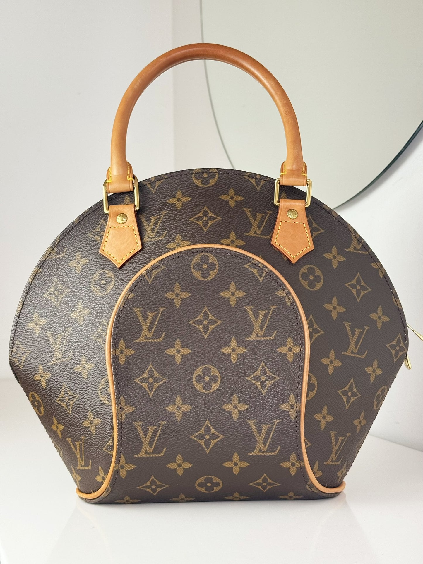 Louis Vuitton Vintage Ellipse Top Handle Crossbody Bag