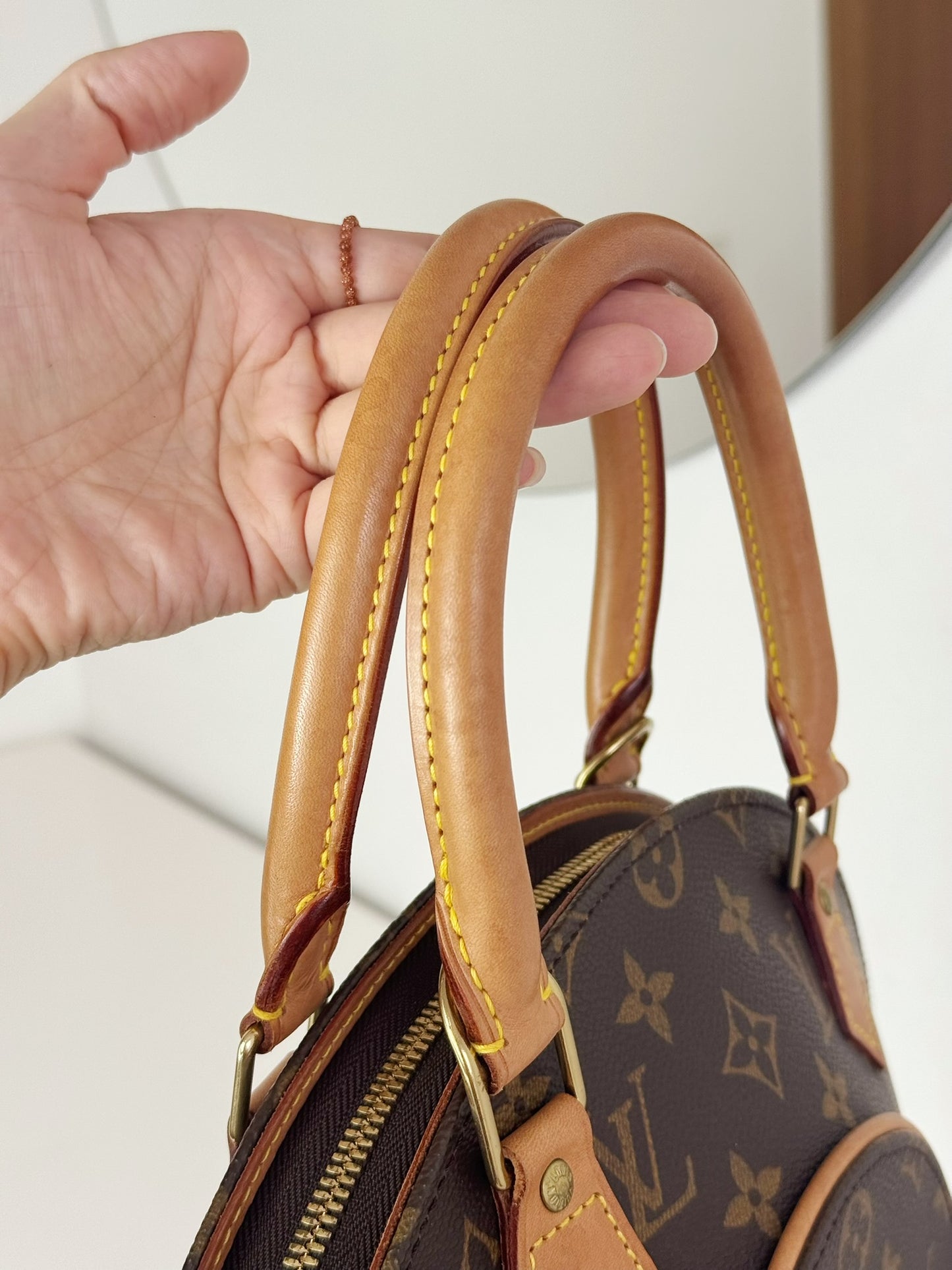 Louis Vuitton Vintage Ellipse Top Handle Crossbody Bag