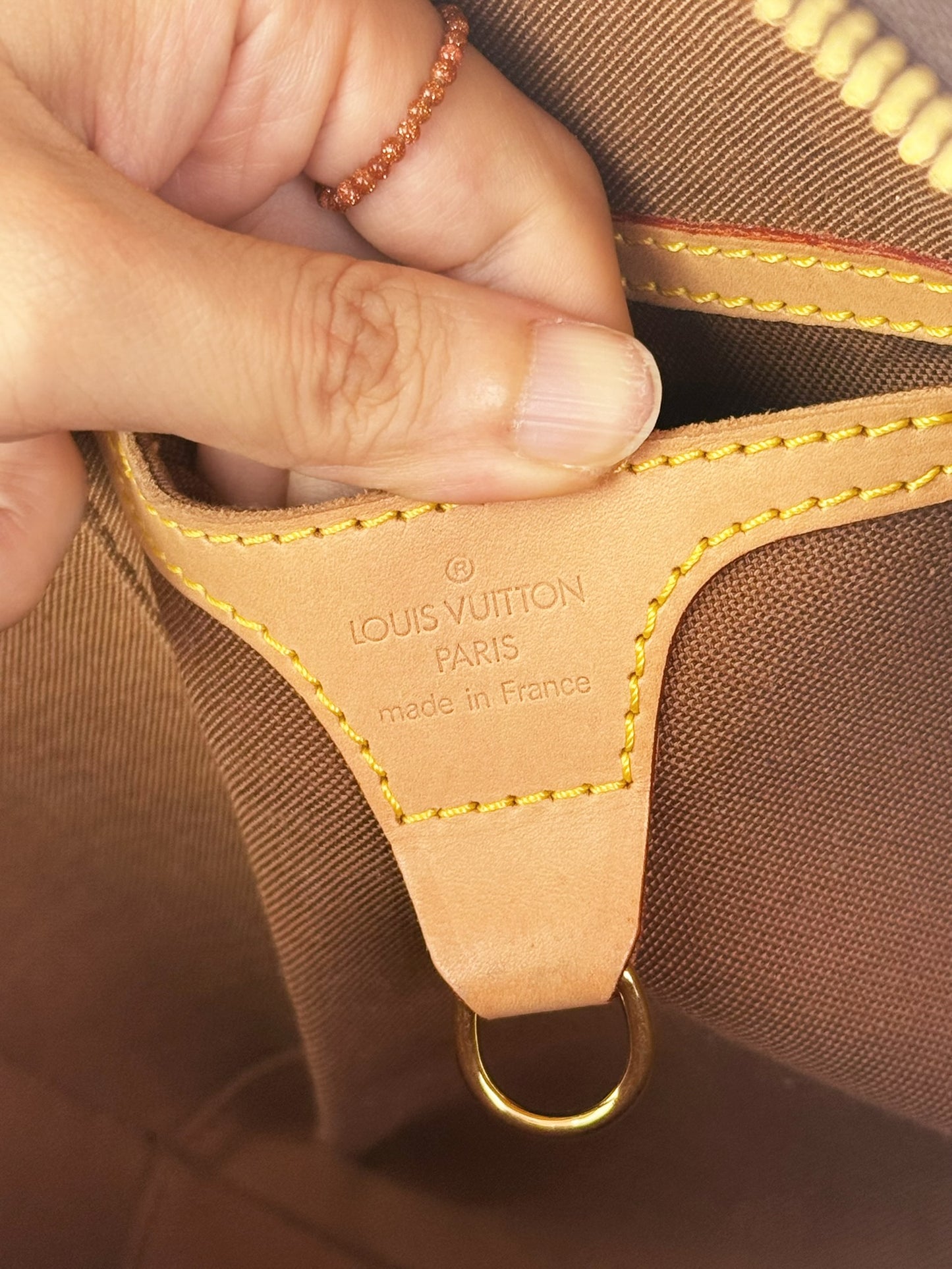 Louis Vuitton Vintage Ellipse Top Handle Crossbody Bag