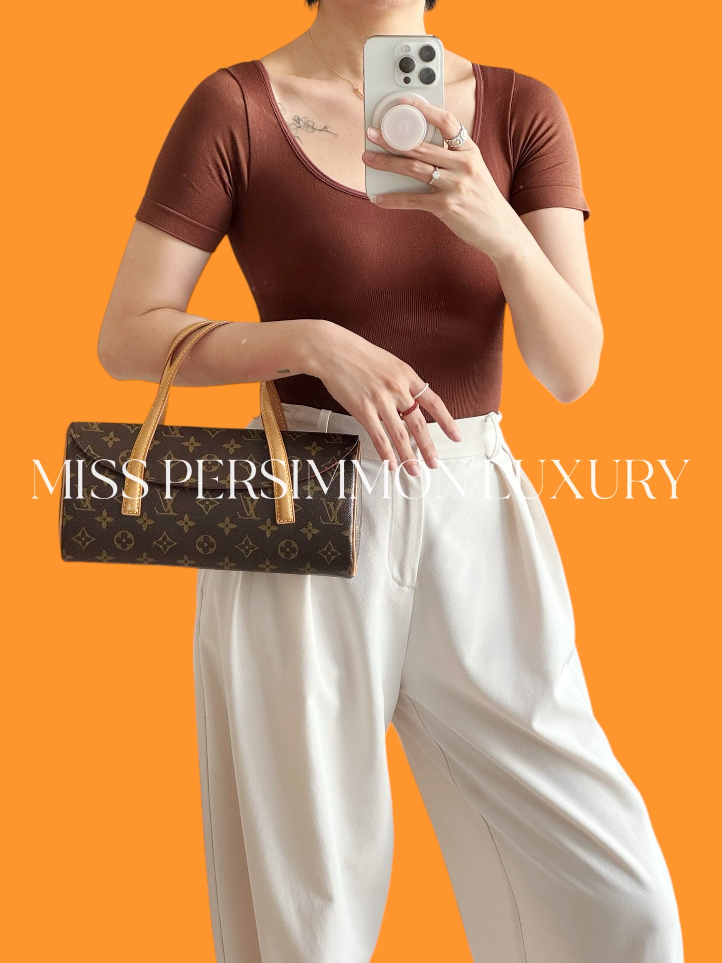 Louis Vuitton Vintage Sonatine Handbag