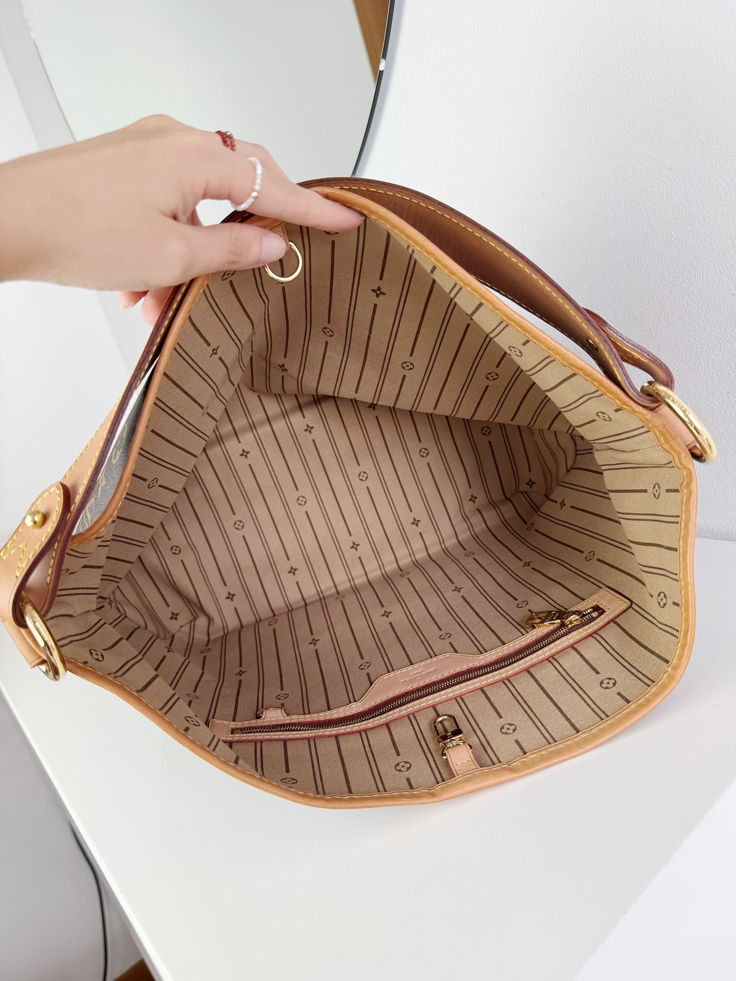 Louis Vuitton Vintage Delightful PM Tote Shoulder Bag