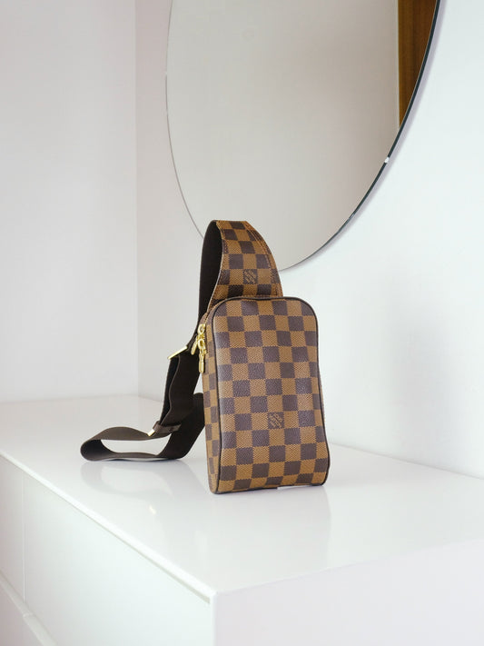 Louis Vuitton Vintage Damier Geronimos Crossbody Bag