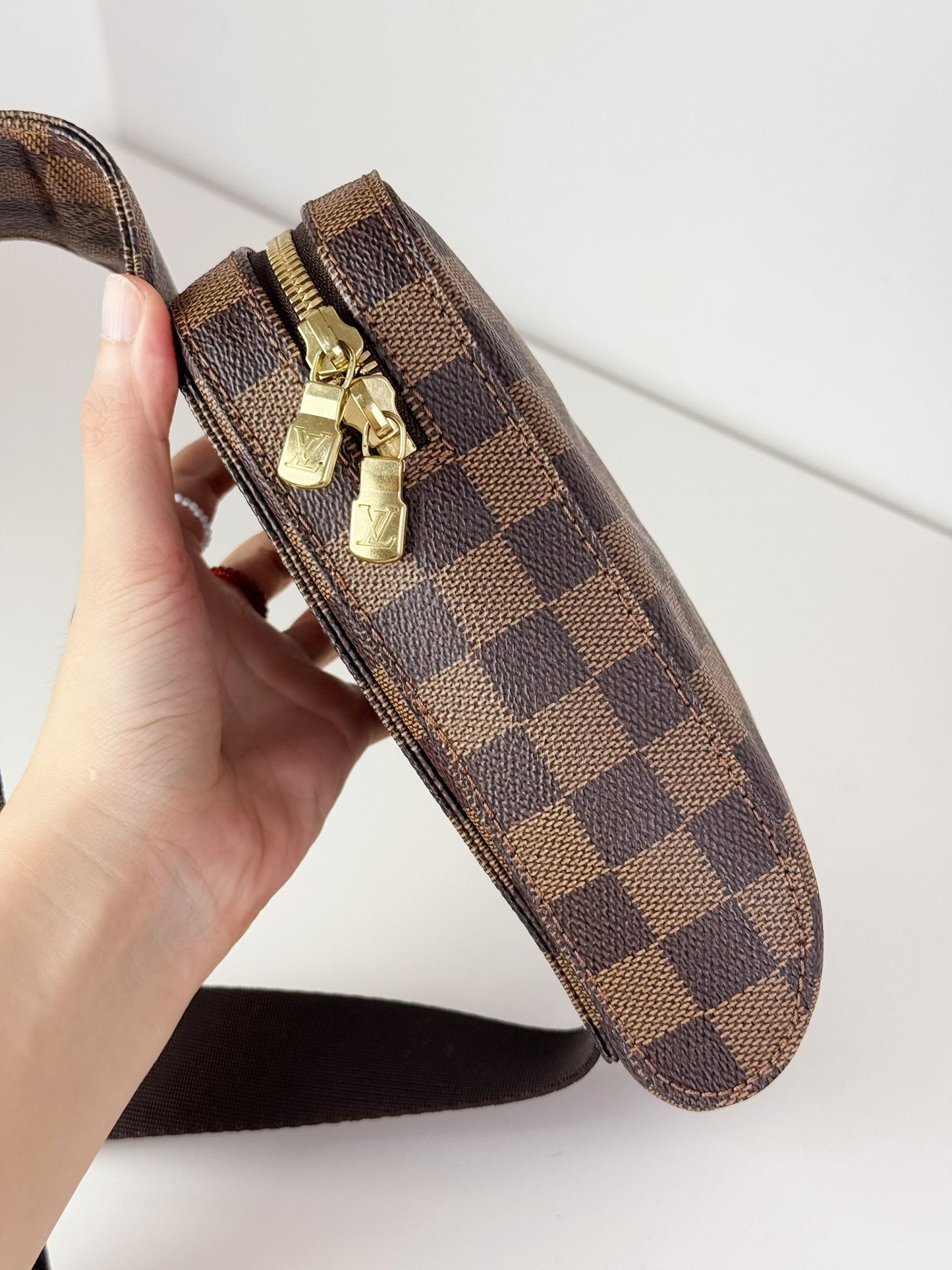 Louis Vuitton Vintage Damier Geronimos Crossbody Bag