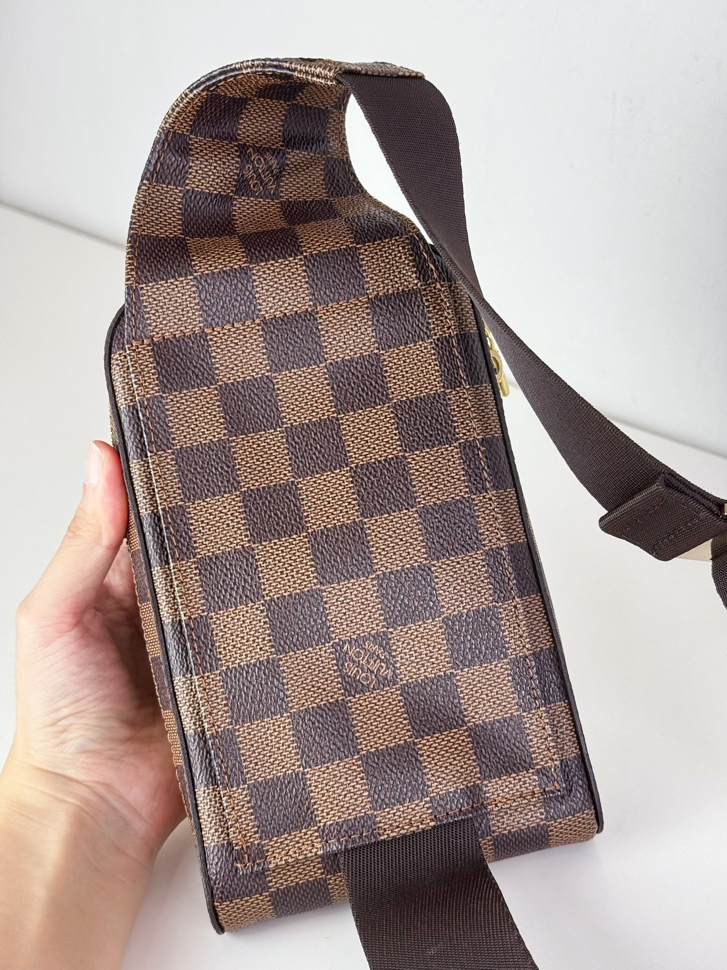 Louis Vuitton Vintage Damier Geronimos Crossbody Bag