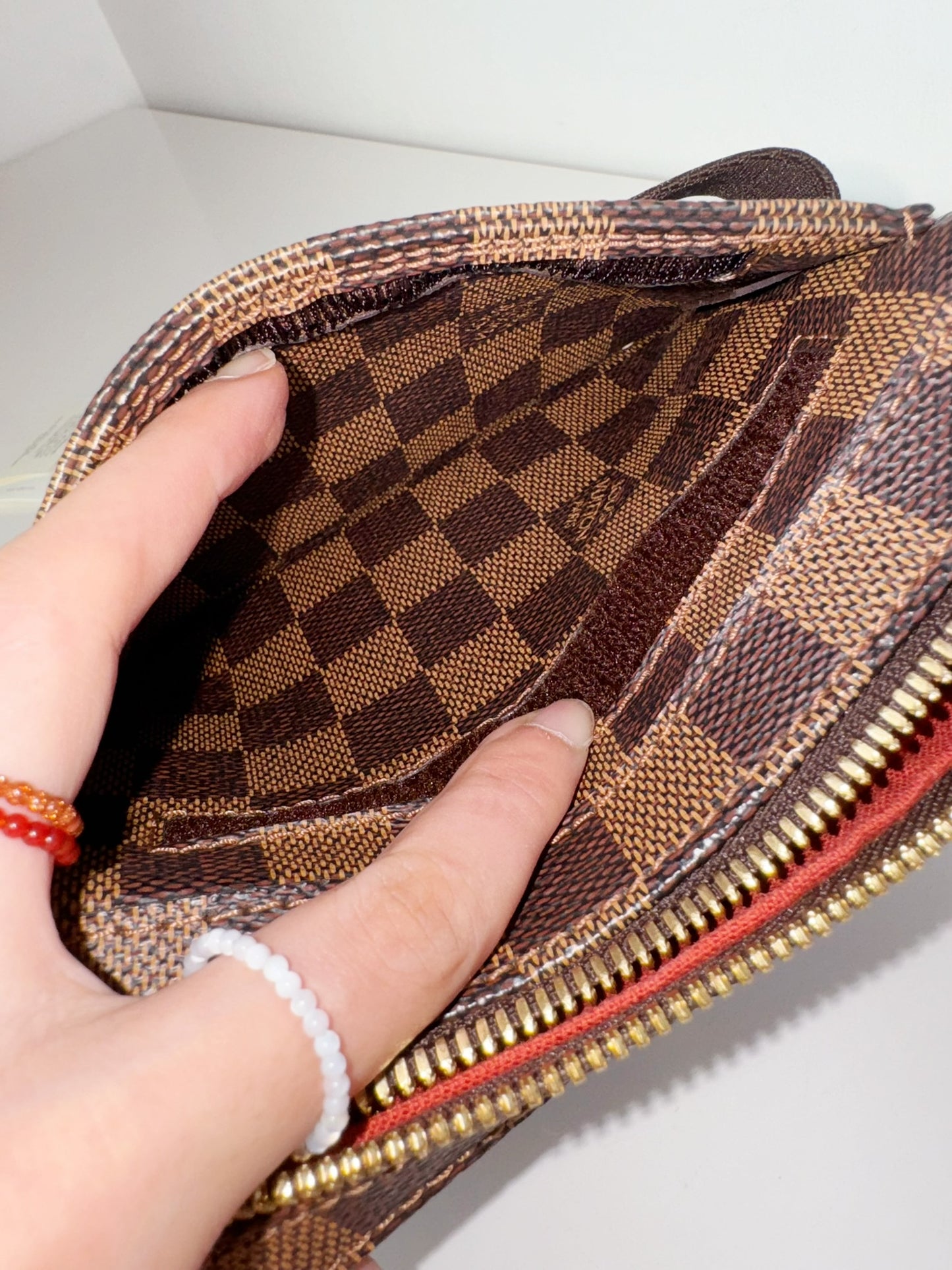 Louis Vuitton Vintage Damier Geronimos Crossbody Bag