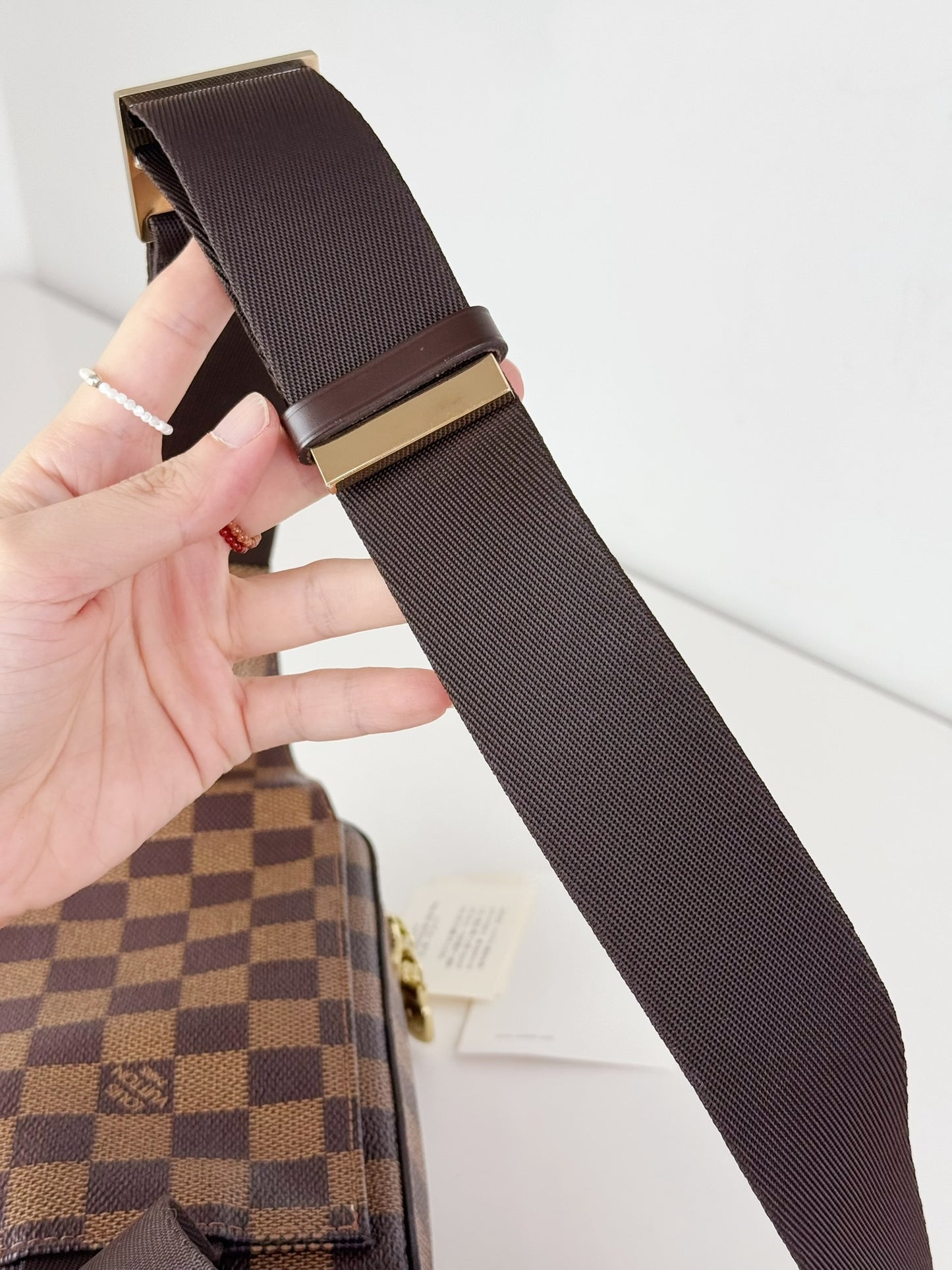 Louis Vuitton Vintage Damier Geronimos Crossbody Bag