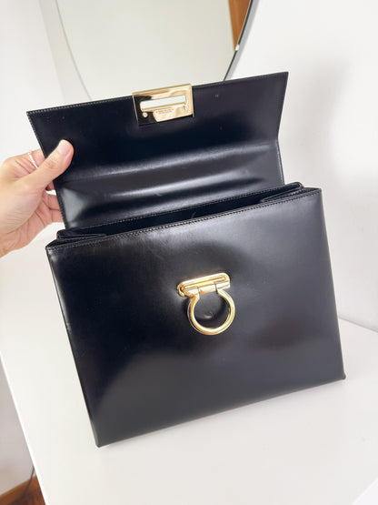 Salvatore Ferragamo Vintage Gancini Handbag Crossbody Bag