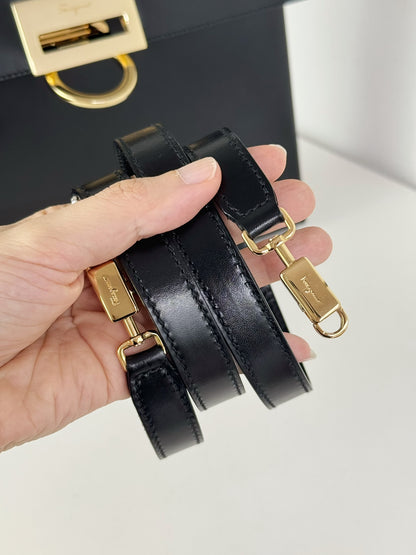 Salvatore Ferragamo Vintage Gancini Handbag Crossbody Bag