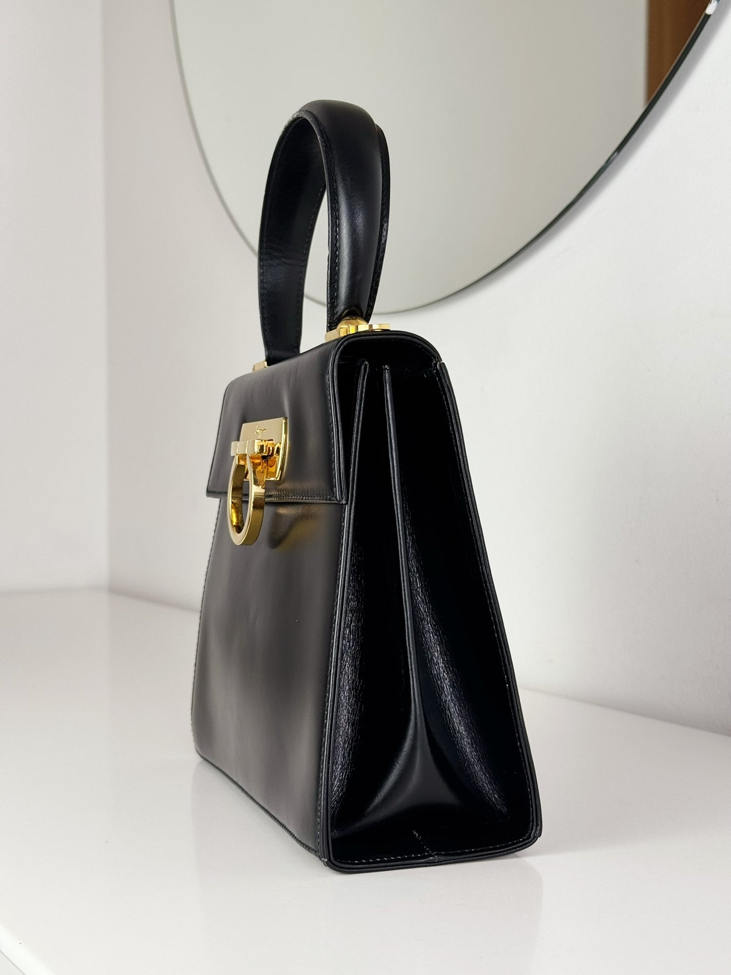 Salvatore Ferragamo Vintage Gancini Handbag Crossbody Bag