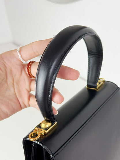 Salvatore Ferragamo Vintage Gancini Handbag Crossbody Bag