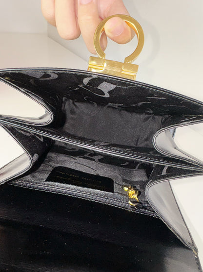 Salvatore Ferragamo Vintage Gancini Handbag Crossbody Bag