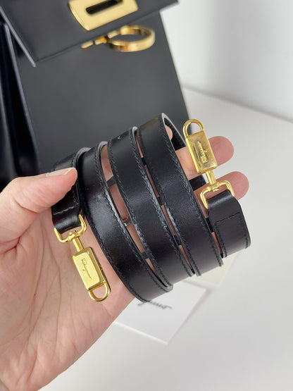 Salvatore Ferragamo Vintage Gancini Handbag Crossbody Bag