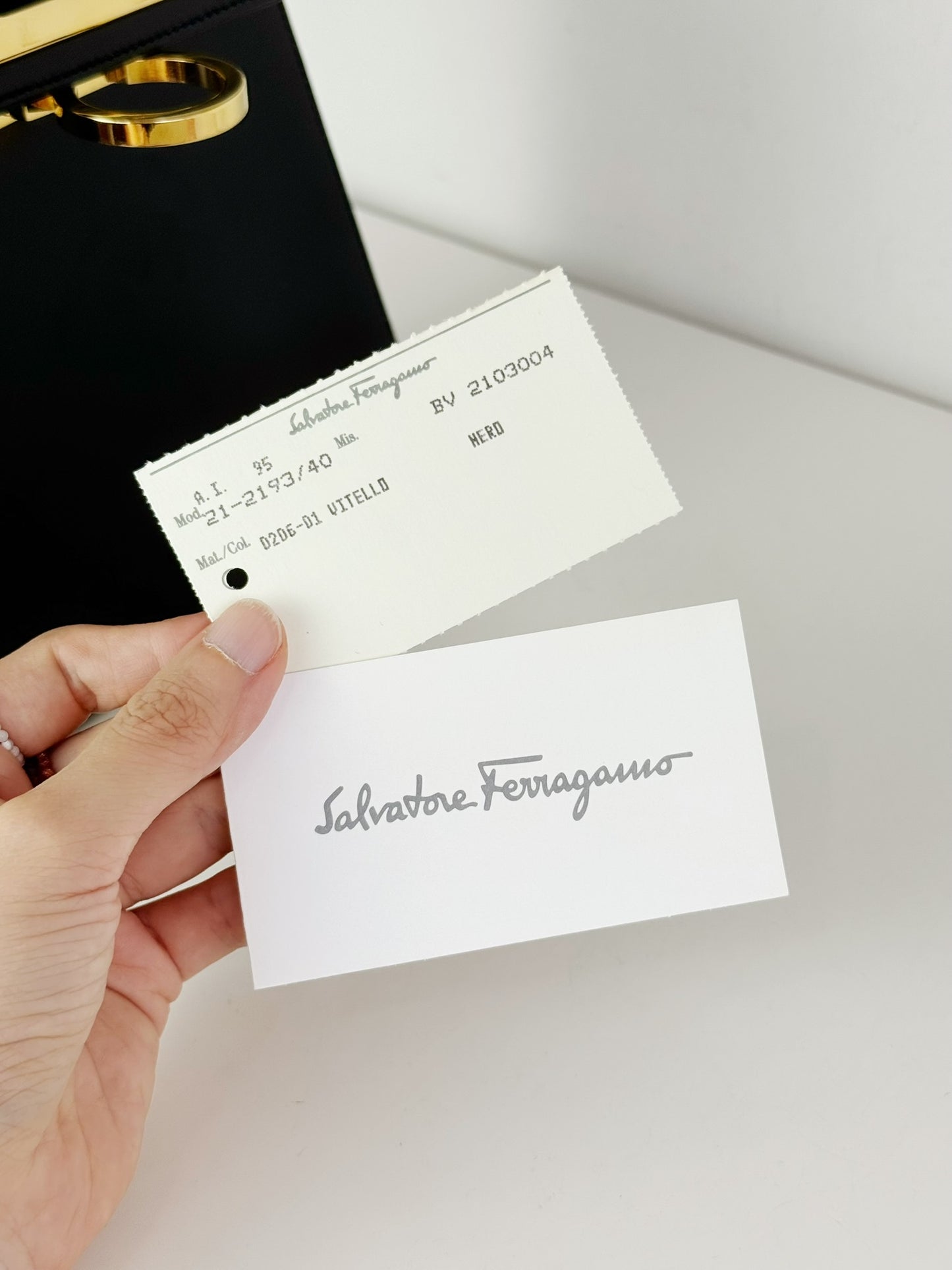 Salvatore Ferragamo Vintage Gancini Handbag Crossbody Bag