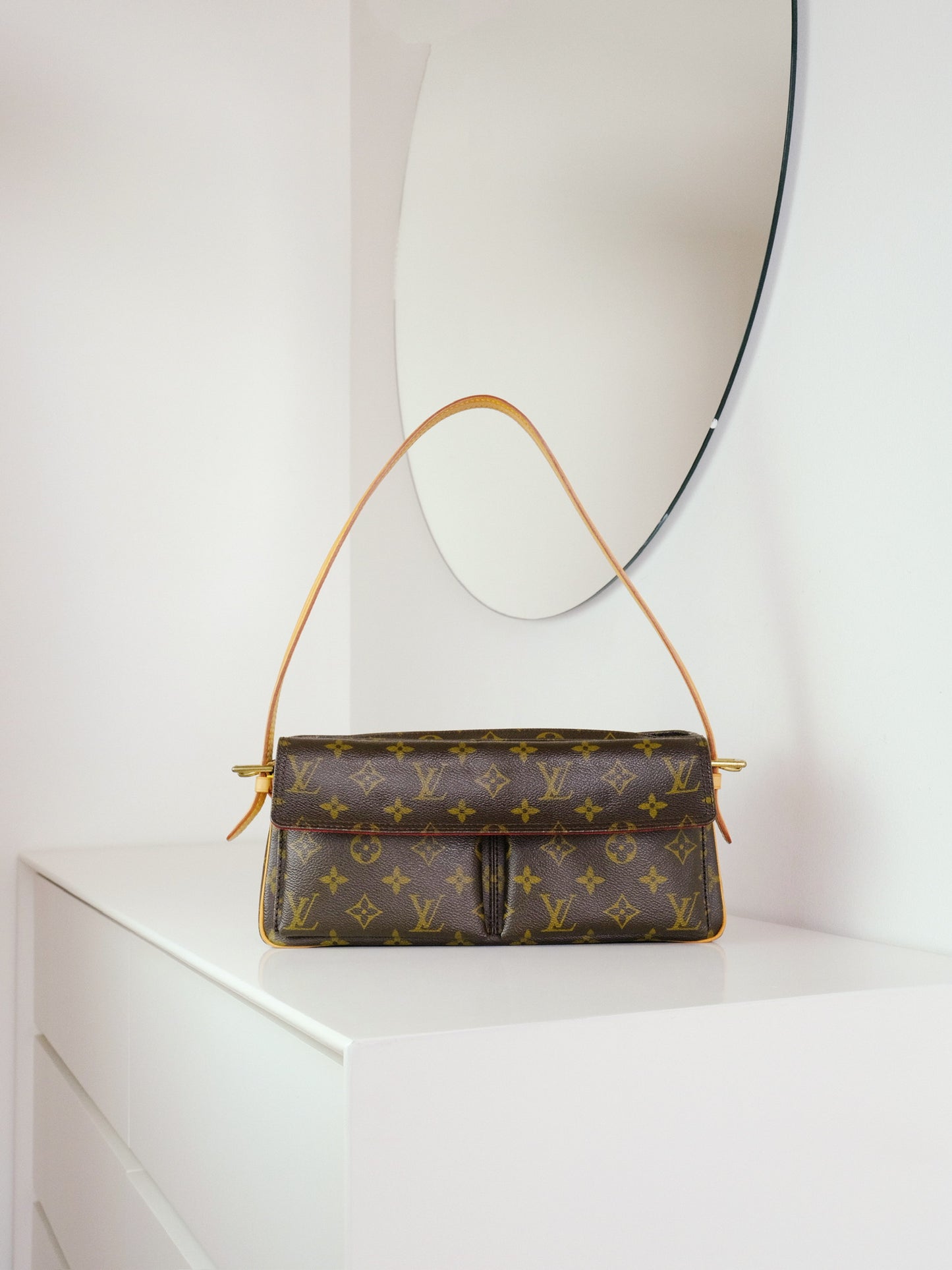 Louis Vuitton Viva Cite MM Shoulder Crossbody Bag