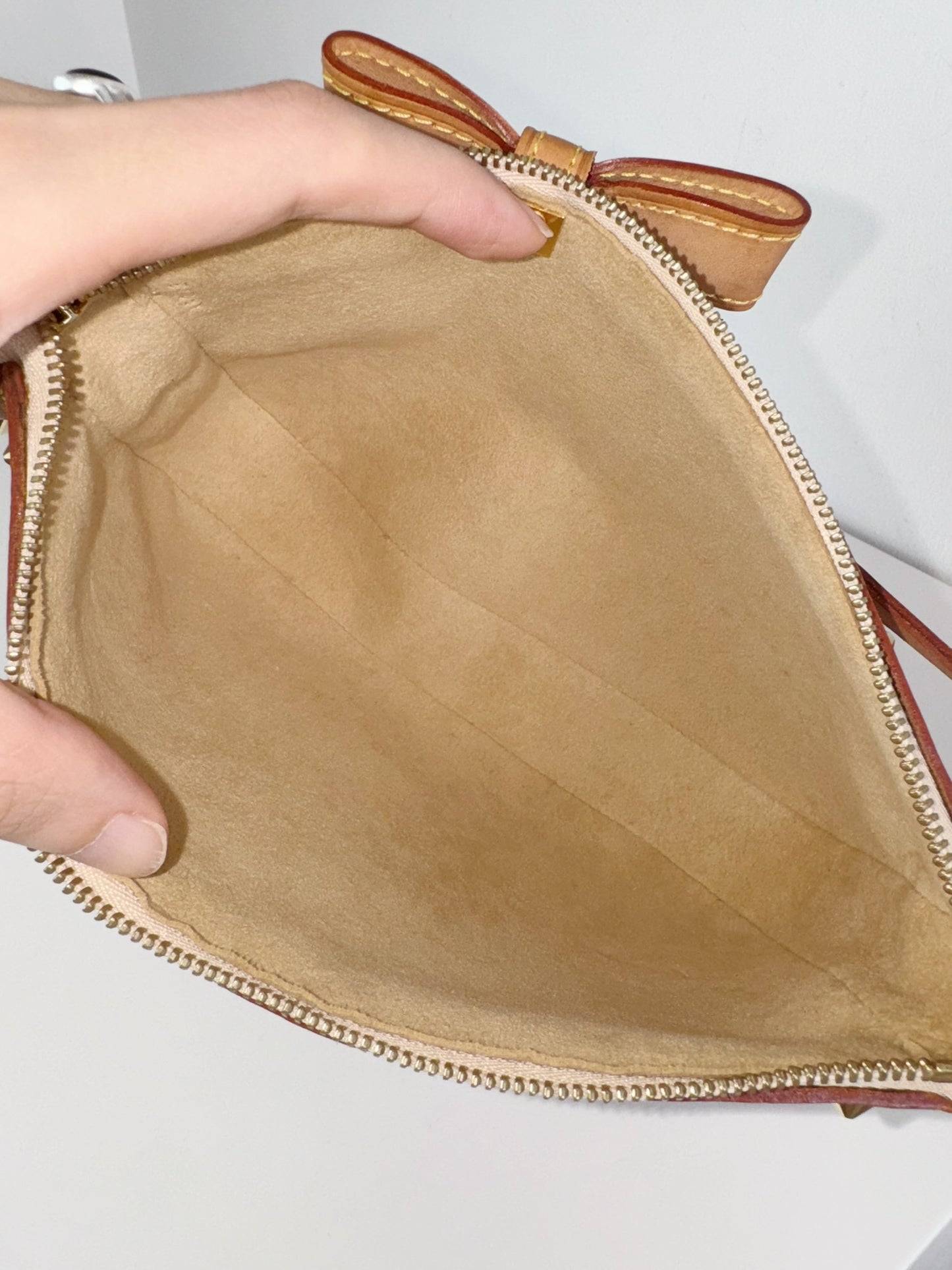 Louis Vuitton Takashi Murakami Sakura Cherry Blossom Pochette Accessoires Shoulder Crossbody Bag